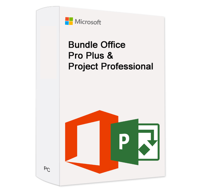 Bundle Office Pro plus & Project Professional 2019