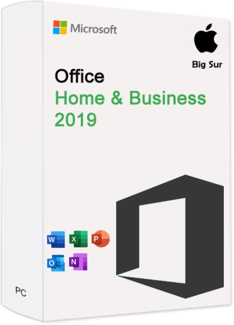 Office 2019 Home & Business Big Sur